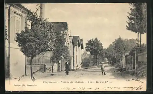 AK Fougerolles, Avenue du Chateau, Route du Val-d`Ajol