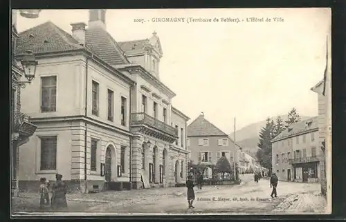 AK Giromagny, l'Hotel de Ville