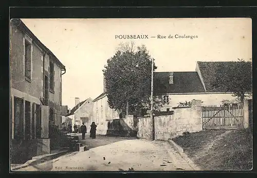 AK Pousseaux, Rue de Coulanges