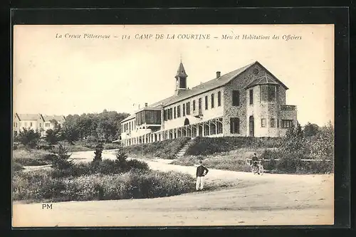 AK La Courtine, Mess et Habitations de Officiers