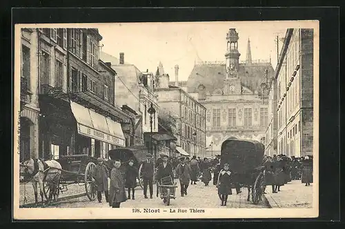 AK Niort, La Rue Thiers