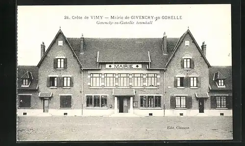 AK Givenchy-en-Gohelle, Crête de Vimy, Mairie