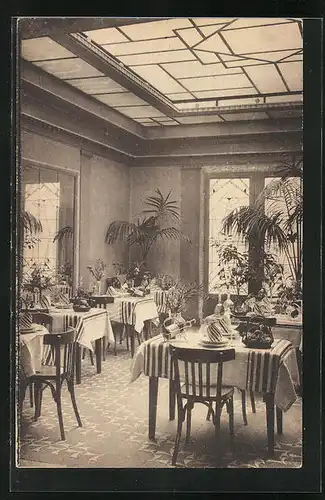 AK Bergerac, Hotel de Bordeaux, Un coin de la Salle à Manger