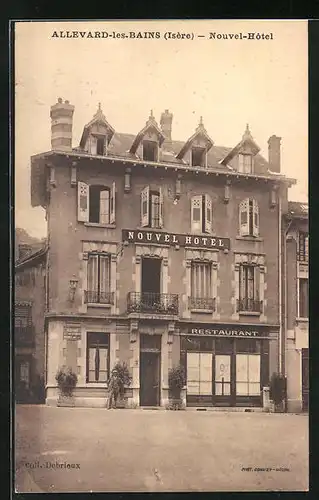 AK Allevard-les-Bains, Nouvel-Hôtel