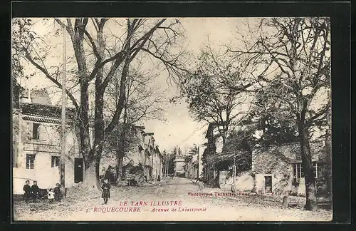 AK Roquecourbe, Avenue de Labessonnie
