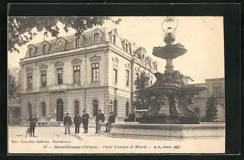 AK Montèlimar, Place d`Armes et Mairie