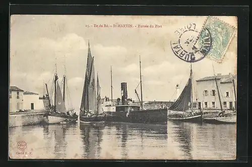 AK St-Martin /Ile de Rè, Entrèe du Port