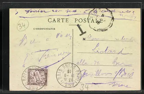 AK Bédarieux, Statue, Place et Avenue Oot