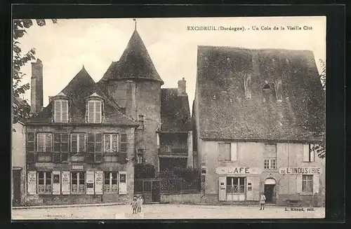 AK Excideuil, Un Coin de la Vieille Cité