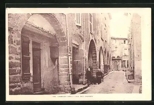 AK Grimaus, Rue des Arcades