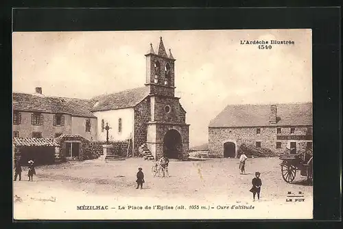 AK Mézilhac, La Place de l`Eglise