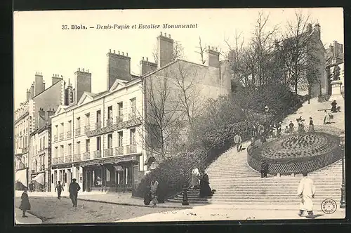 AK Blois, Denis-Pain et Escalier Monumental