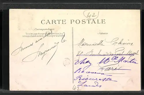 AK Morèe, Route d`Orlèans, Strassenpartie