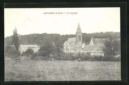 AK Auffargis, un paysage