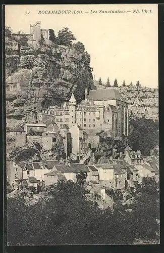 AK Rocamadour, Les Sanctuaires