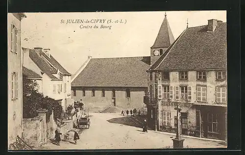 AK Saint-Julien-de-Civry, Centre du Bourg