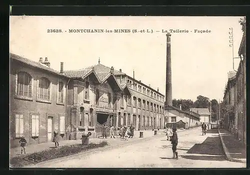 AK Montchanin-les-Mines, la Tuilerie, Facade