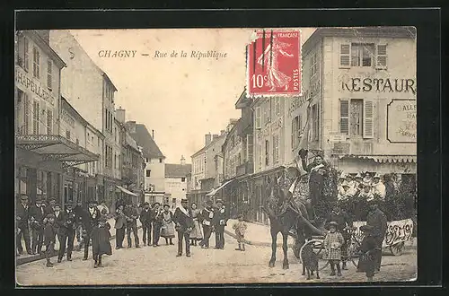 AK Chagny, Rue de la République