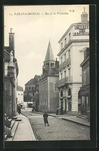 AK Paray-le-Monial, Rue de la Visitation