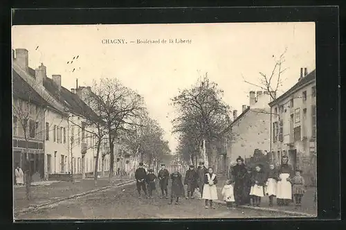 AK Chagny, Boulevard de la Liberté