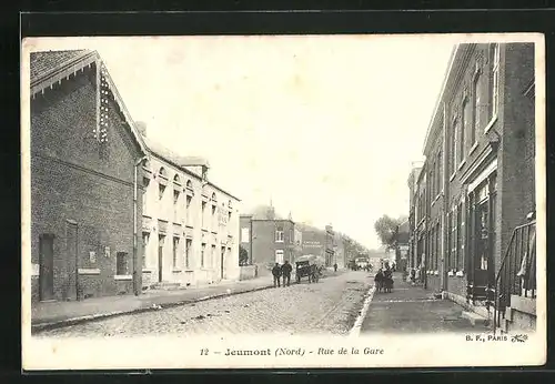 AK Jeumont, Rue de la Gare