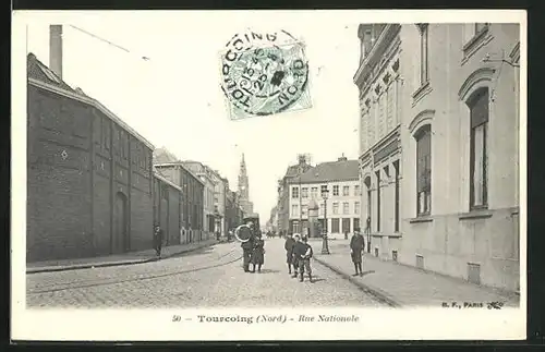 AK Tourcoing, Rue Nationale