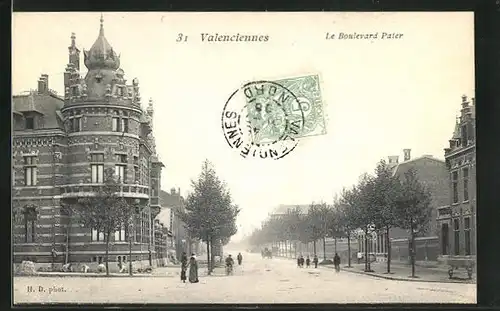 AK Valenciennes, Le Boulevard Pater