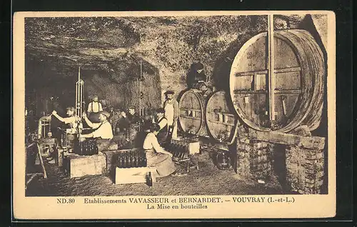 AK Vouvray, La Mise en Bouteilles