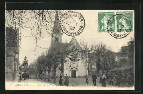 AK Larcay, L`Èglise