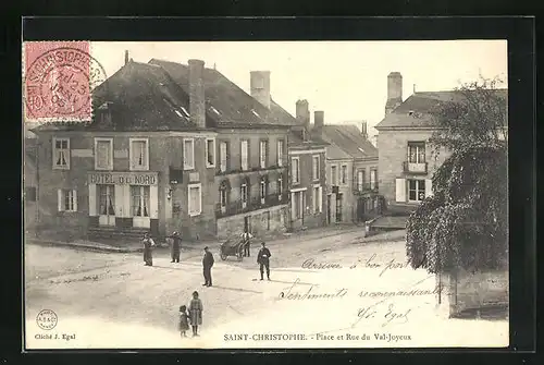 AK Saint-Christophe, Place et Rue du Val-Joyeux