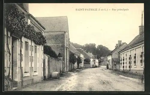 AK Saint-Patrice, Rue principale, Strassenpartie