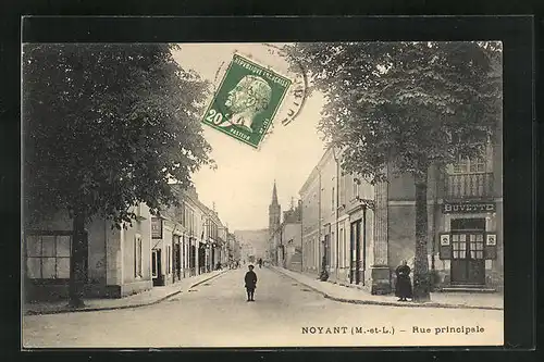 AK Noyant, Rue principale