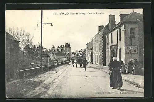 AK Candé, Rue de Beaulieu