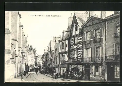 AK Angers, Rue Beauepaire