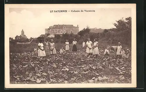 AK Saturnin, Colonie de Vacances