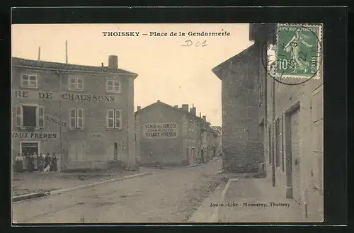 AK Thoissey, Place de la Gendarmerie