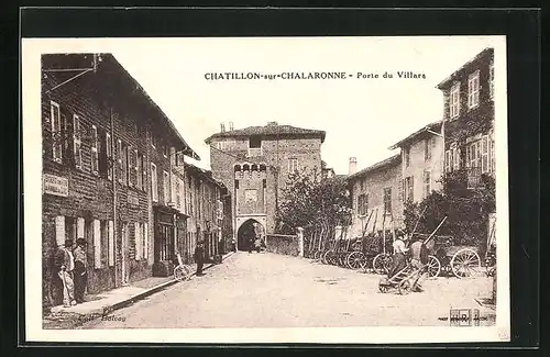 AK Chatillon-sur-Chalaronne, Porte du Villars