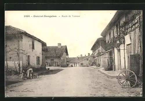 AK Curciat-Dongalon, Route de Varenne