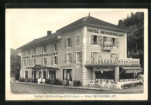 AK Saint-German-de-Joux, Hôtel Reygrobellet