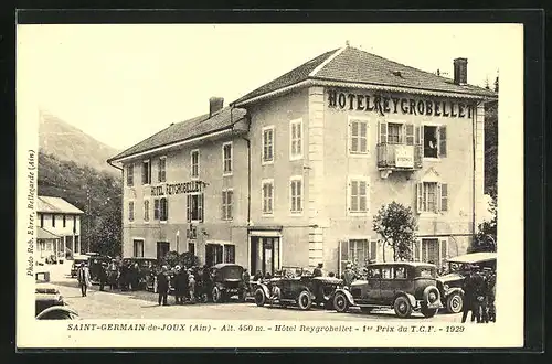 AK Saint-German-de-Joux, Hôtel Reygrobellet
