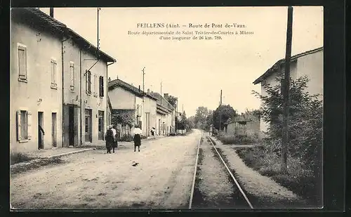 AK Feillens, Route de Pont de-Vaux