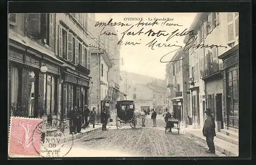 AK Oyonnax, la Grande-Rue