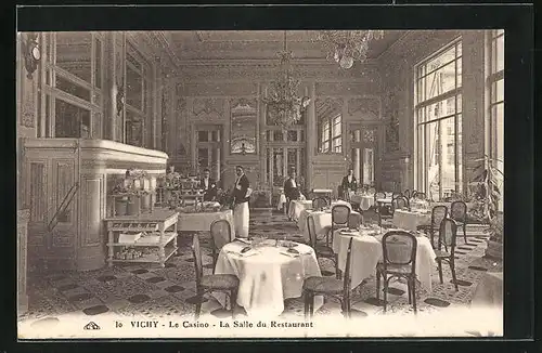 AK Vichy, le Casino, la Salle du Restaurant