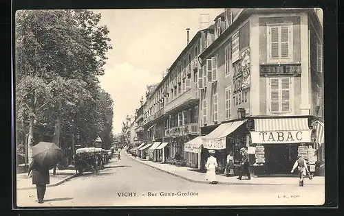 AK Vichy, Rue Gunin-Gredaine