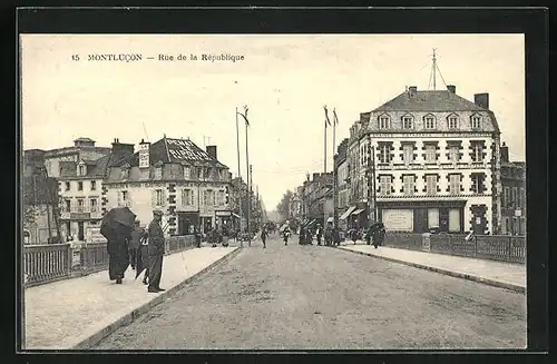 AK Montlucon, Rue de la République