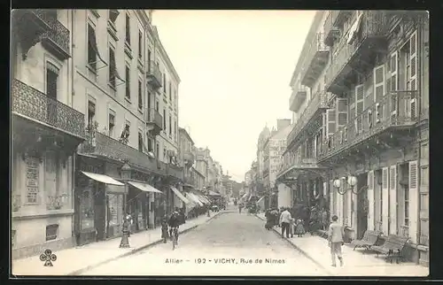 AK Vichy, Rue de Nimes