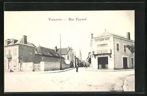 AK Varennes, Rue Fayard