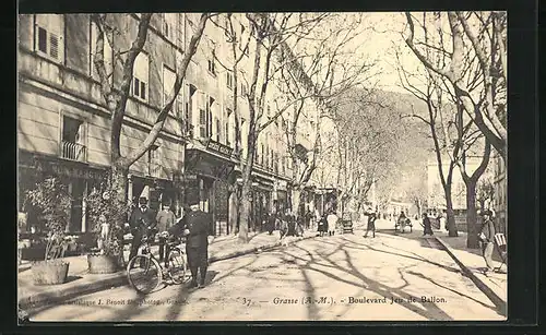 AK Grasse, Boulevard Jeu de Ballon