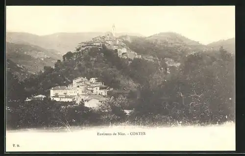 AK Contes, Vue panoramique