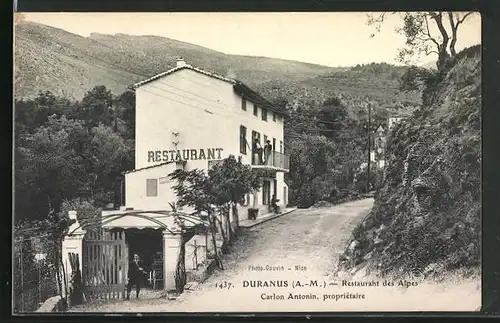 AK Duranus, Restaurant des Alpes